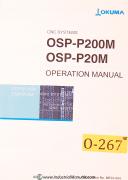 Okuma-Okuma OSP200M and OSP-P20M, Programming and Operations Manual 2007-OSP-P20M-OSP200M-01
